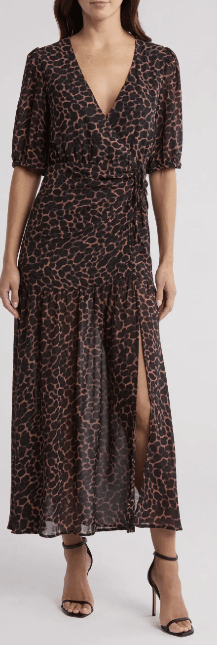 Bohemian Dresses for Women 50 is not old fashion blogger tania stephens  leopard